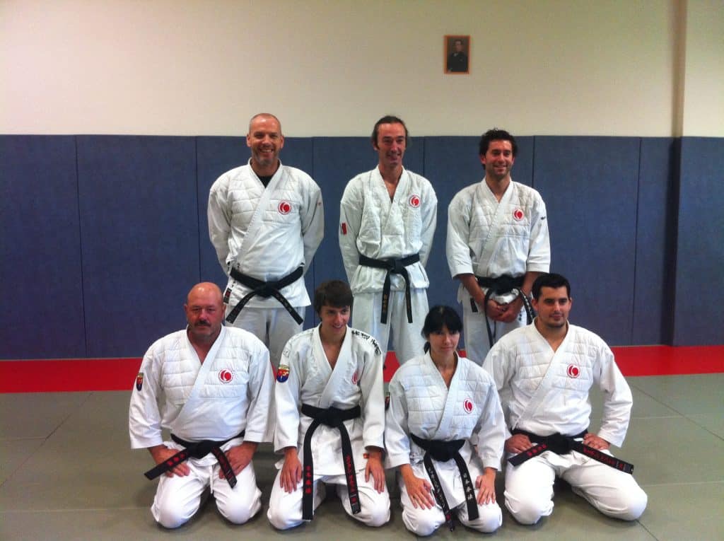 Le premier passage de garde Shodan de Nippon Kempo a été réalisé le 26 juin 2011 au dojo de Baccarat