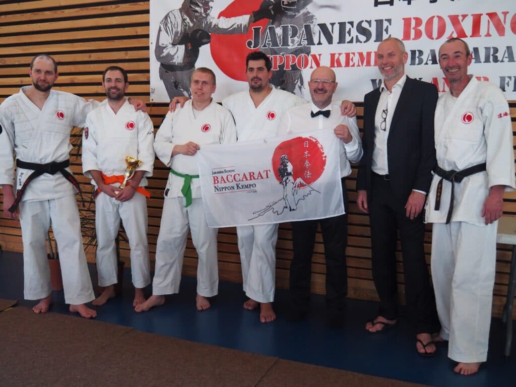 Pratiquants du dojo de Baccarat