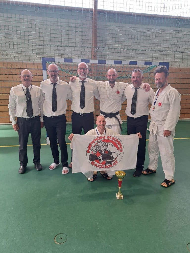 Equipe du Nippon Kempo Baccarat à l'Open 88 dans les Vosges