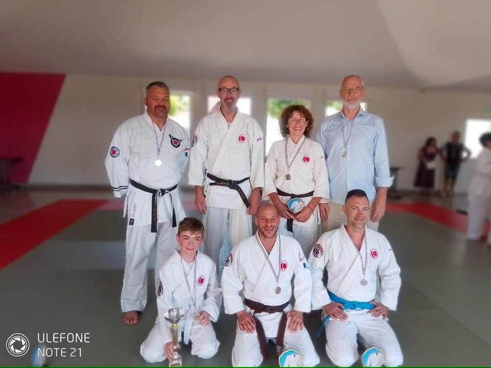 Participation compétition Kata du dojo de Nippon Kempo de Baccarat