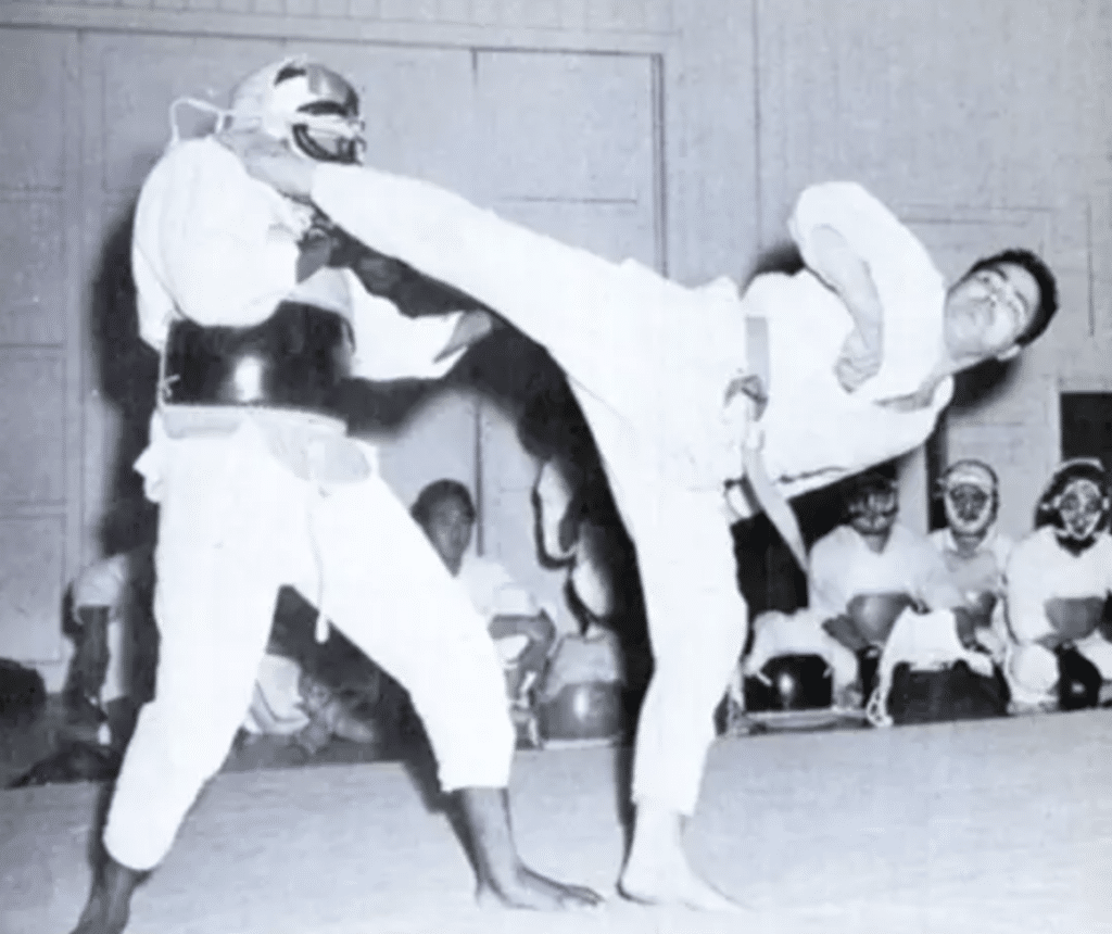 Combat nippon kempo en 1950