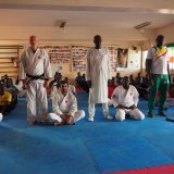 Stage technique de Nippon Kempo à Dakar avec le maire