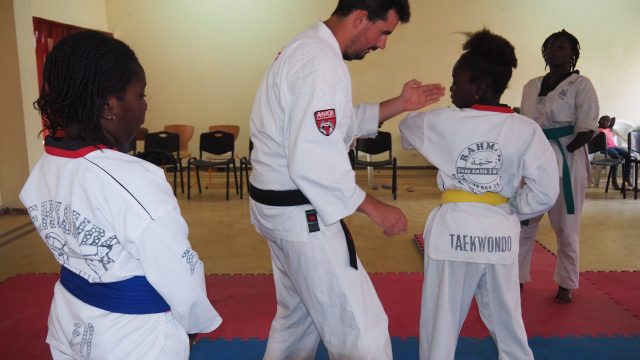 Stage technique de Nippon Kempo à Dakar en mars 2020