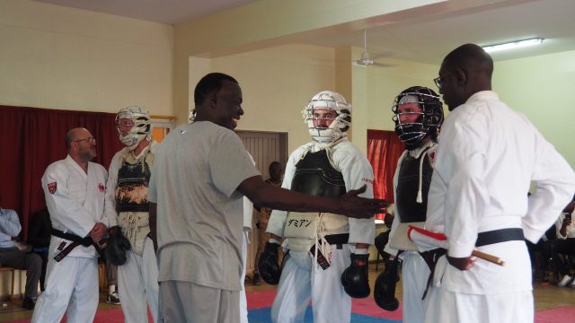 Stage technique de Nippon Kempo à Dakar en mars 2020