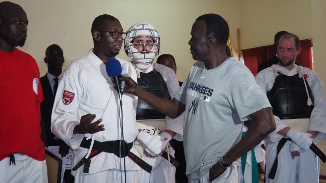 Stage technique de Nippon Kempo à Dakar en mars 2020