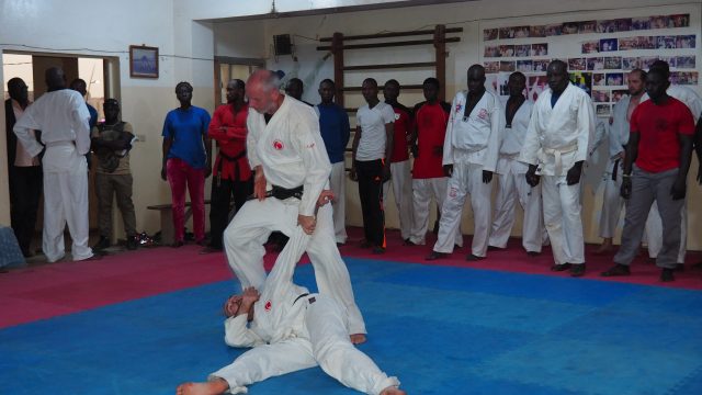 Stage technique de Nippon Kempo à Dakar en mars 2020