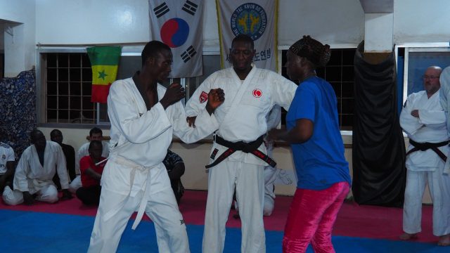 Stage technique de Nippon Kempo à Dakar en mars 2020