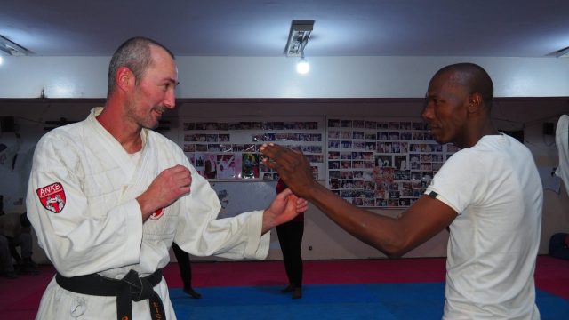 Stage technique de Nippon Kempo à Dakar en mars 2020