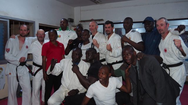 Stage technique de Nippon Kempo à Dakar en mars 2020