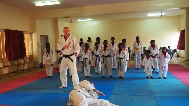 Stage technique de Nippon Kempo à Dakar en mars 2020