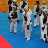 Hervé Valentin avant son combat de Nippon Kempo à Osaka en 2017