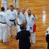 Hervé Valentin avec son ami mexicain à Osaka en 2017