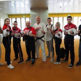 Hervé Valentin avec l'équipe de Nippon Kempo Russe