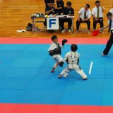 Combats enfants du tournoi de Nippon Kempo à Osaka en 2017