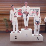 Podium enfants Nippon Kempo 10ième tournoi de Baccarat