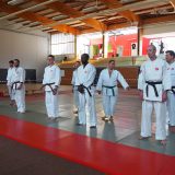 Combattants adultes au 10ième tournoi de Nippon Kempo à Baccarat