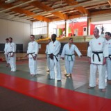 Combattants adultes au 10ième tournoi de Nippon Kempo à Baccarat
