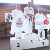 podium adultes 10ième tournoi de Nippon Kempo à Baccarat