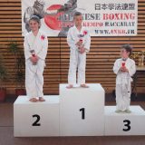 Podium enfants Nippon Kempo 10ième tournoi de Baccarat