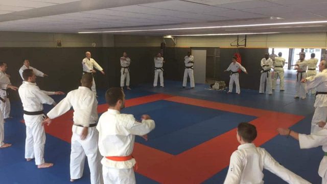Stage combat et arbitrage organisé par le dojo de Baccarat