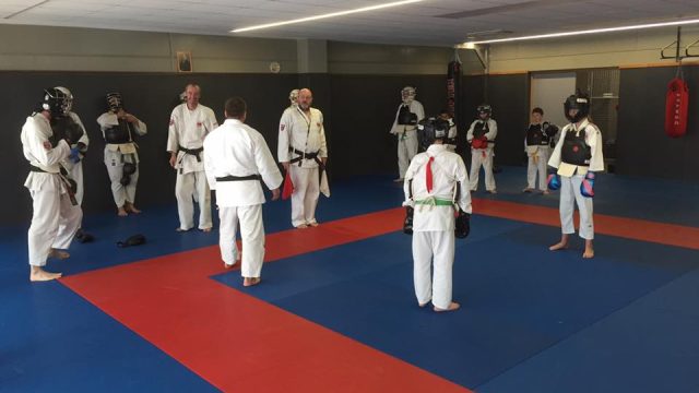 Combat de Nippon Kempo à Baccarat