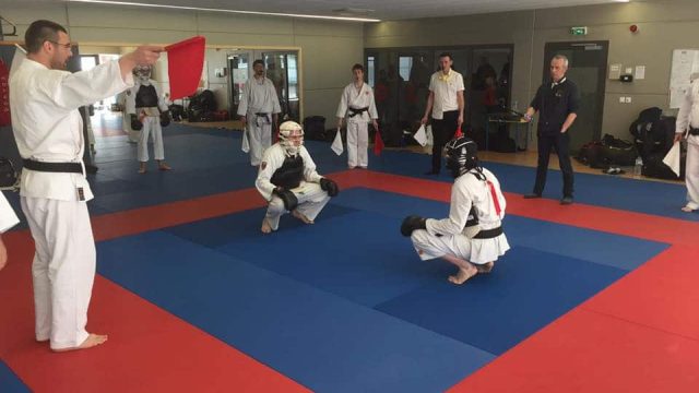 Combat de Nippon Kempo à Baccarat