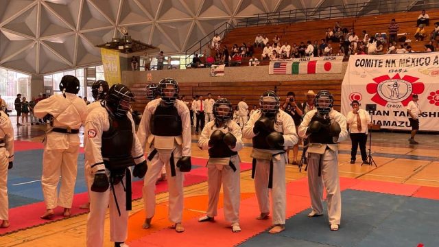 Equipe mexicaine Nippon Kempo 2024