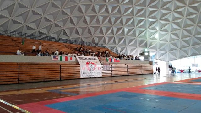 Gymnase tournoi Mexique Nippon Kempo 2024