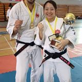 Verrelle Damien avec Yoshimi championne Japon Nippon Kempo