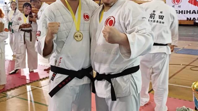 Verrelle Damien et Jose Rojas Nippon Kempo Mexique 2024